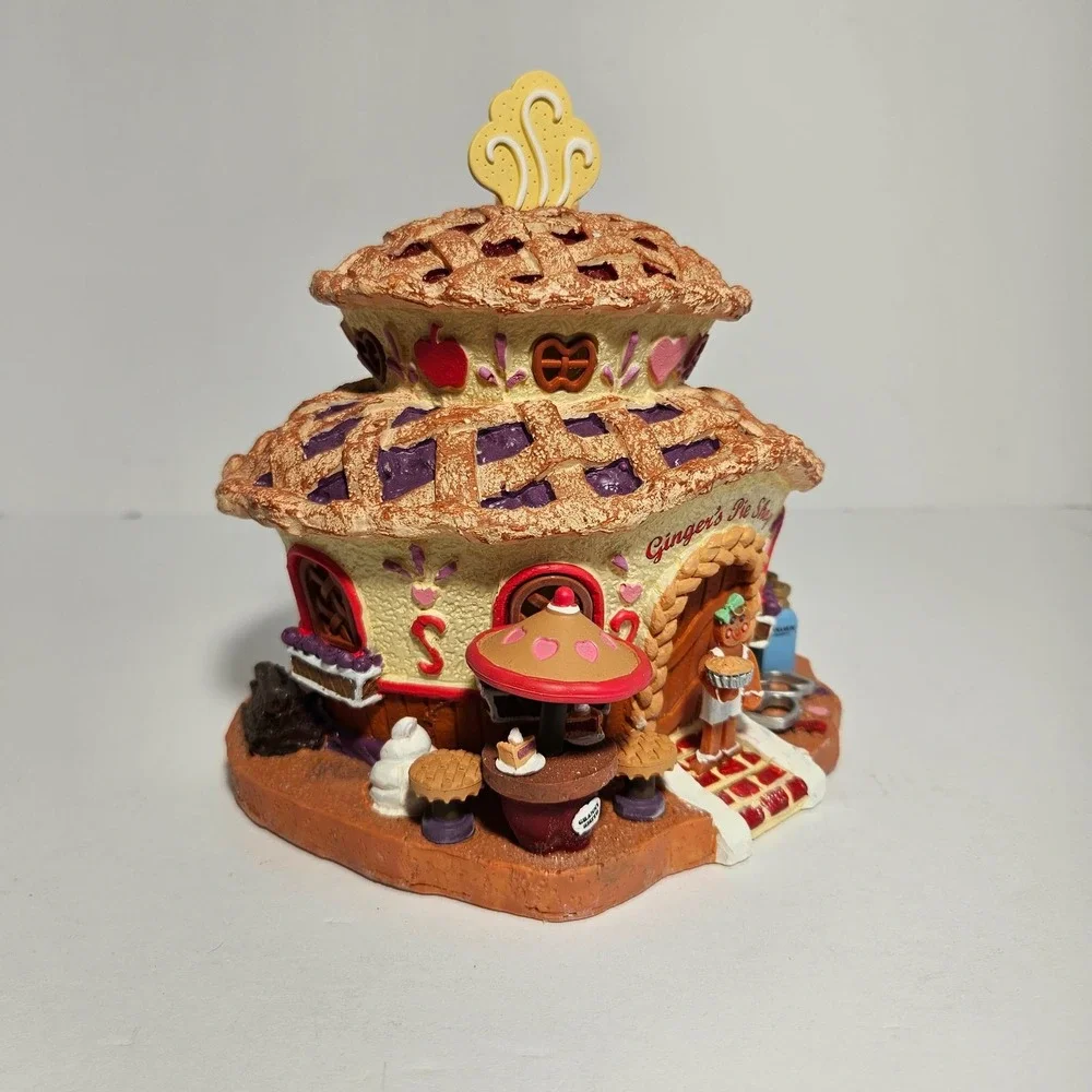 Lemax Gingers Pie Shop Christmas Village Sugar n Spice 25925 Lighted House